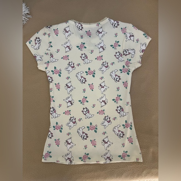 MARIE TEE THE ARISTOCATS DISNEY SIZE XS NWT COTTON - Picture 3 of 9
